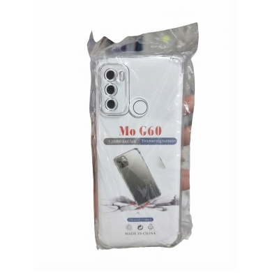 Picture of Motorola Moto G60 Premium Silicone Case Crystal Clear Soft TPU Ultra-Thin Transparent Flexible Protective Mobile Phone Back Cover 1 Ratings