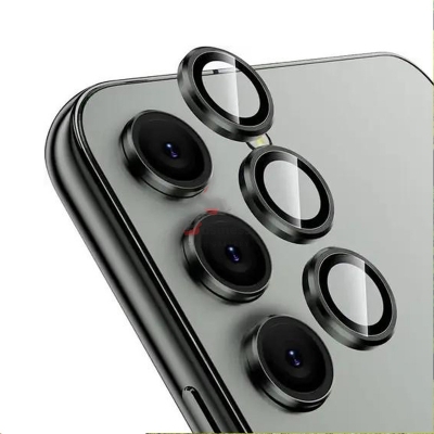 Picture of For Samsung Galaxy A55 Metal Camera Protector Lens Tempered Glass Camera Case For Samsung Galaxy Lens Ring