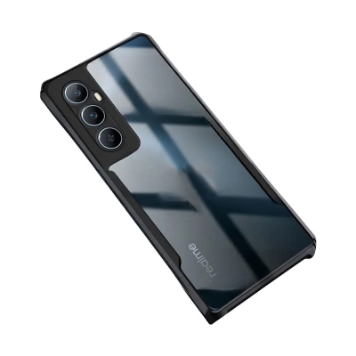 Picture of Realme C65 4G Xundd Protective Airbag Bumper Transparent Back Side Clear Phone Case For Realme C65 Back Cover