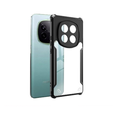 Picture of Realme P2 Pro 5G Xundd Protective Airbag Bumper Transparent Back Side Clear Phone Case For Realme P2 Pro Back Cover