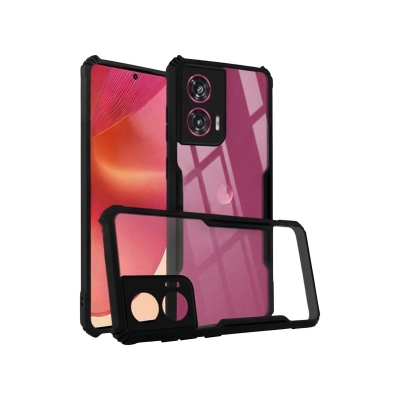 Picture of Motorola Edge 50 Fusion Xundd Protective Airbag Bumper Transparent Back Side Clear Phone Case For Motorola Edge 50 Fusion Back Cover