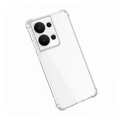 Picture of For Oppo Reno 9 Pro Plus + 5G Airbag cover Shockproof Transparent Protective Clear Back Cover TPU Case