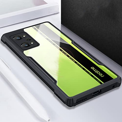 Picture of Realme Gt Neo 3T/Gt neo 2/Gt 2 5G /Q5 pro 5G Case Transparent Clear Airbag Protector Soft Frame Hard Armor Cover - Phone Back Cover
