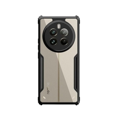 Picture of Realme 12 Pro Plus Edge-Reinforced Shockproof Cushion Back Clear Hybrid Transparent Hard Cover Casing