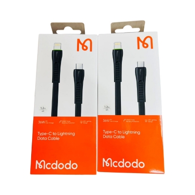 Picture of Mcdodo type-c to lightning data cable 36W pd first charge 10000 times bending protection type-c data cable