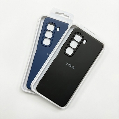Picture of For Infinix Hot 50 Pro Box New Generation Luxury Liquid Silicone Unique Design Back Case