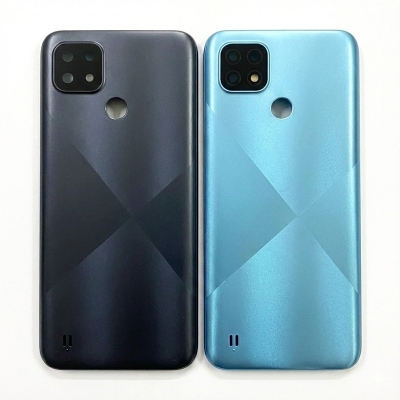 Picture of Replacement Backshell For Realme C21 Back Battery Cover Rear Panel Door Housing Case - Camera - Phone Back Cover
