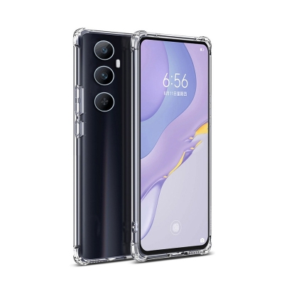 Picture of For Realme C65 Flexible Clear Transparent Soft TPU Back Case Cover