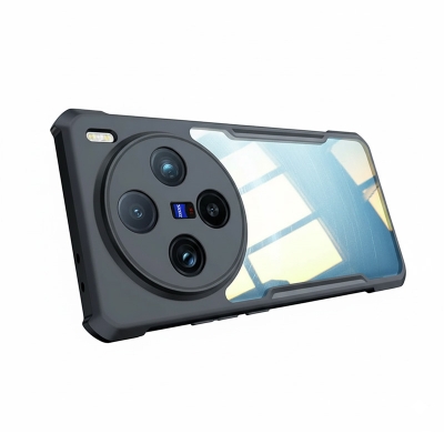 Picture of For VIVO X100 Pro Protective Black Border Crystal Clear Xundd Mobile Back Case Cover