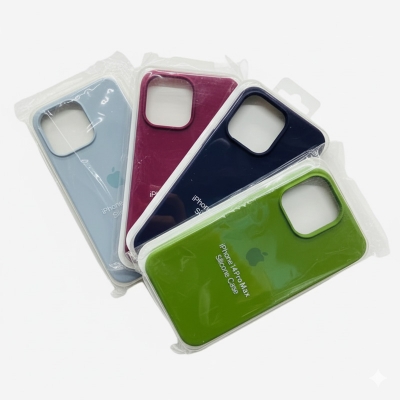 Picture of For Iphone 15 / Iphone 15 Plus / Iphone 15 Pro / Iphone 15 Pro Max - Luxury Silicone Protect Back Cover Soft Case - Camera