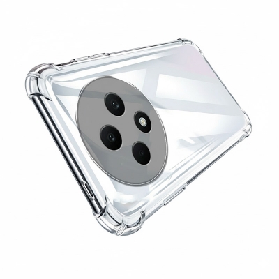 Picture of Sroof Casing For OPPO Reno 12F Couple Simple Shockproof phone case Four Corner Anti Fall Skin Friendly Shell Soft Phone Back Cover