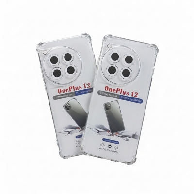 Picture of For OnePlus 12 - Crystal Clear Soft TPU Ultra-Thin Transparent Flexible Protective Mobile Phone Back Cover