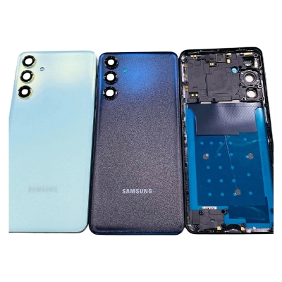 Picture of For Samsung Galaxy M55 Side Frame + Back Panel Housing + Camera Glass Back shell Replacement Spare Parts