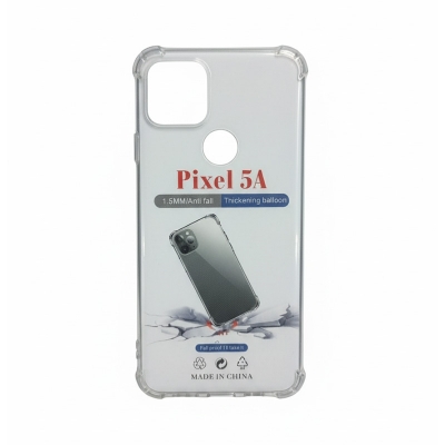Picture of Google Pixel 5A (5G) Crystal Clear Transparent Soft Ultra Thin TPU Gel Back Case Cover - Back Cover