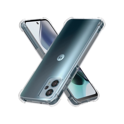 Picture of For Motorola Moto G72 Crystal Silicone Clear Transparent Shockproof Back Cover Phone case