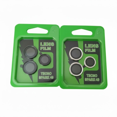 Picture of Tecno Spark 40 Metal Ring Tempered Glass Camera Lens Protecto