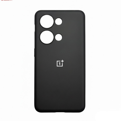 Picture of For OnePlus Nord 3 Strong Liquid Silicone Soft Gel Rubber Shockproof Case With Logo For OnePlus Nord3 Back Cover