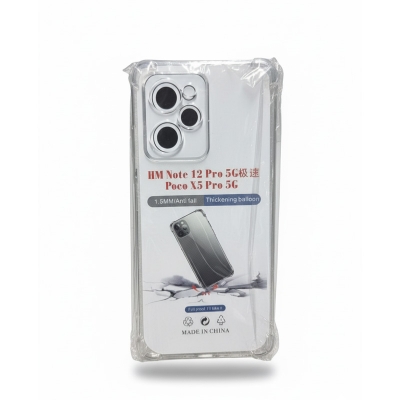 Picture of For Xiaomi Redmi Note 12  pro 5G / Poco X5 pro 5G Soft TPU Clear Transparent Shockproof Airbag Back Cover Case