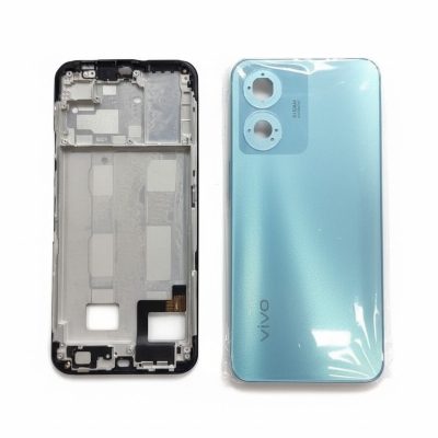 Picture of vivo Y02s Full body housing (org) Full Panel  (blue)