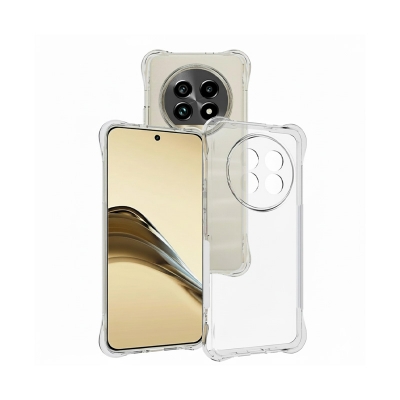 Picture of For Realme 13 Pro 5G / 13 Pro Plus Reinforced Shockproof Cushion Back Clear Hybrid Transparent Sof Tpu Back Cover For Realme 13 Pro 5G / 13 Pro Plus Phone Case