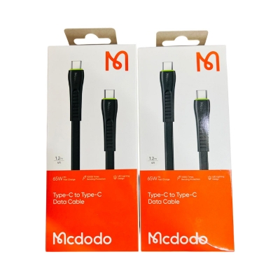Picture of Mcdodo type-c to lightning data cable 65W pd first charge 10000 times bending protection type-c data cable