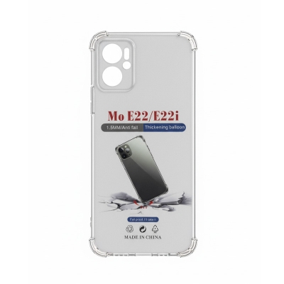 Picture of Shockproof Case for Motorola Moto  E22 / E22i  Phone Case Transparent Silicone TPU Soft Back Cov