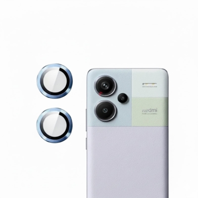 Picture of or Xiaomi Redmi Note 13 Pro+ Camera Lens Protector, Individual Metal Ring Tempered Glass Scratch Resistant Ultra-Thin HD Clear Lens