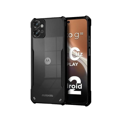 Picture of Xund Stylish Cases For Motorola Moto G32 Luxury Raised Edges Protect Camera And Screen Xund Shockproof Transparent Durable And Reliable Clear Phone Back Covers