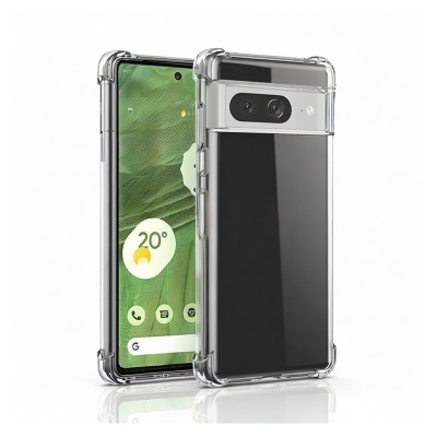 Picture of Google Pixel 7 Premium Silicone Case Crystal Clear Soft TPU Ultra-Thin Transparent Flexible Protective Mobile Phone Back Cover/case