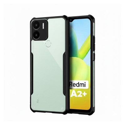 Picture of For Xiaomi Redmi A1 2022 Edge-Reinforced Shockproof Cushion Back Clear Hybrid Transparent Hard Cover Casing