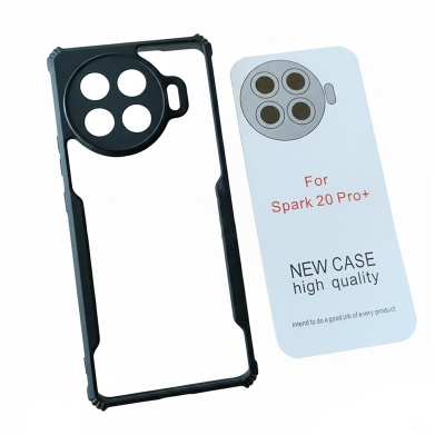 Picture of For Tecno Spark 20 Pro Plus Back Cover Xundd Fusion Tranparent Shockproof With Camera Bump Portective Premium Luxury Back Case TecnoSpark20Pro+/Tecno