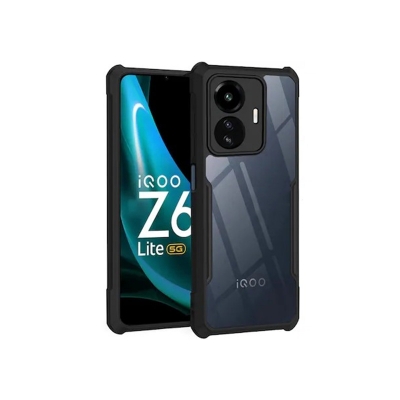 Picture of For Vivo iQOO Z6 Lite 5G / Y77 5G Shockproof Bumper Clear Acrylic Mobile Phone Case For Vivo iQOO Z6 Lite 5G / Y77 5G Back Cover