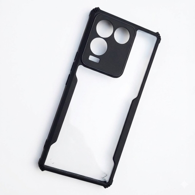 Picture of For vivo iQOO Z7 Pro / Vivo S17e Xunddu Shockproof TPU Bumper Clear Acrylic Mobile Phone Case Back Cover