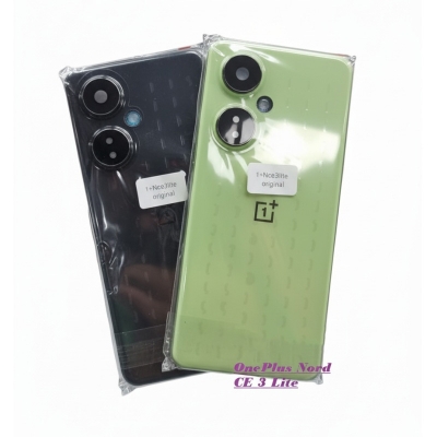 Picture of Replacement Backshell Glass Panel + middle fram  for Oneplus Nord CE 3 Lite 5G Battery Back Door Housing