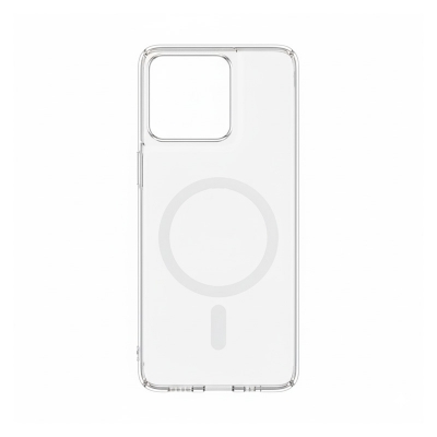 Picture of Anti Yellowing Magsafe Back Cover For Motorola Edge 50 Pro Back Case Non-yellowing Transparent Crystal Clear (Transparent, Hard Case) Anti Yellowing For Motorola Edge 50 Pro Stylus Clear Hard Case