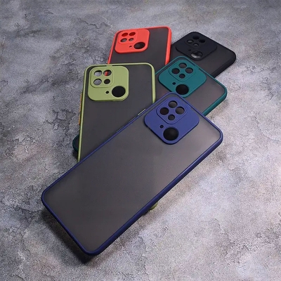 Picture of For Xiaomi Redmi 10C Bumper Camera Protect Phone Back Cover For Redmi 10C Back Cover