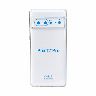 Picture of For Google Pixel 7 Pro Shockproof transparent liquid crystal long time use soft premium protective back cover