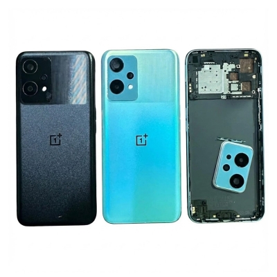 Picture of For OnePlus Nord CE 2 Lite 5G Side Frame + Back Panel Housing + Camera Glass Back shell Replacement Spare Parts