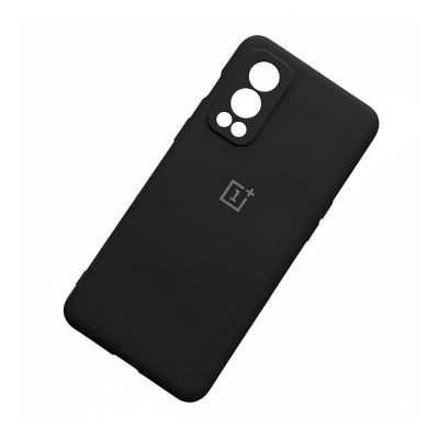 Picture of For OnePlus Nord 2 5G Strong Liquid Silicone Soft Gel Rubber Shockproof Case With Logo For 1+ Nord 2 Back Cover
