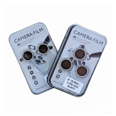 Picture of Lens Metal Ring Protector Glass For Iphone 14 / Iphone 14 Plus / Iphone 14 Pro / iphone 14 Pro Max Camera Lens Protection On iPhone 15 series Camera Protector