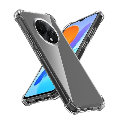 Picture of Oppo F27 pro plus 5G Flexible Clear Transparent Soft TPU Back Case Cover with bumper