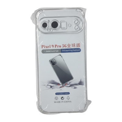 Picture of Transparent Shockproof PC+TPU Case For Google Pixel 9 Pro Frosted  Wireless Charging Phone Back Cover