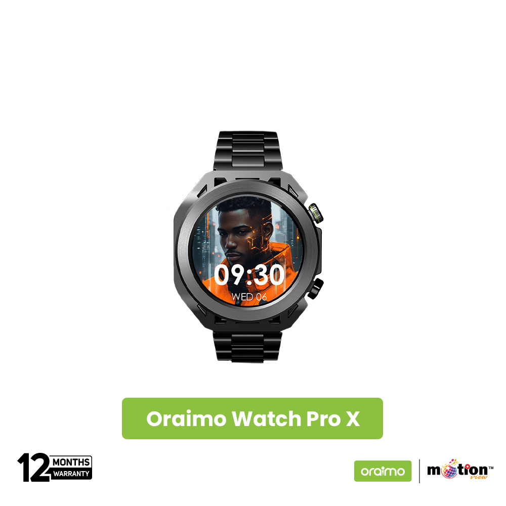 Picture of Oraimo Watch Pro X 1.43" Amoled Dispaly Smart Watch- (OSW-851H)