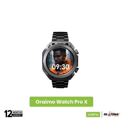Picture of Oraimo Watch Pro X 1.43" Amoled Dispaly Smart Watch- (OSW-851H)