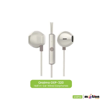 Picture of Oraimo half in-ear 3.5MM Earphone (OEP-320)
