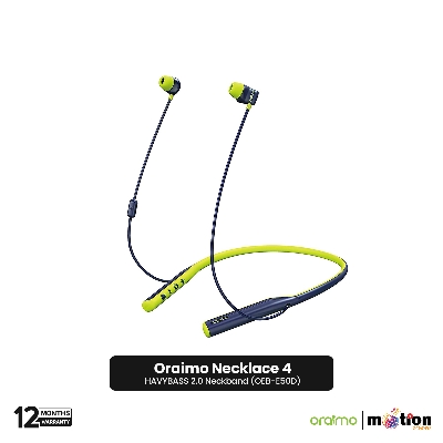 Picture of Oraimo Necklace 4 Superior BASS with HAVYBASS 2.0 Neckband (OEB-E50D)