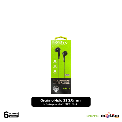 Picture of Oraimo Halo 2S 3.5mm in Ear Earphone (OEP-E21P)