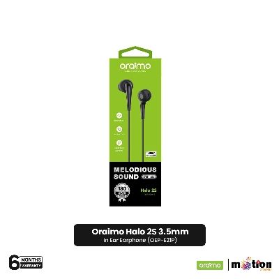 Picture of Oraimo Halo 2S 3.5mm in Ear Earphone (OEP-E21P)