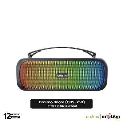 Picture of Oraimo Boom Portable Wireless Speaker (OBS-75D) - Black