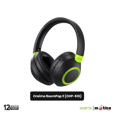Picture of Oraimo BoomPop 2 Wireless Headphones (OHP-610) - Black